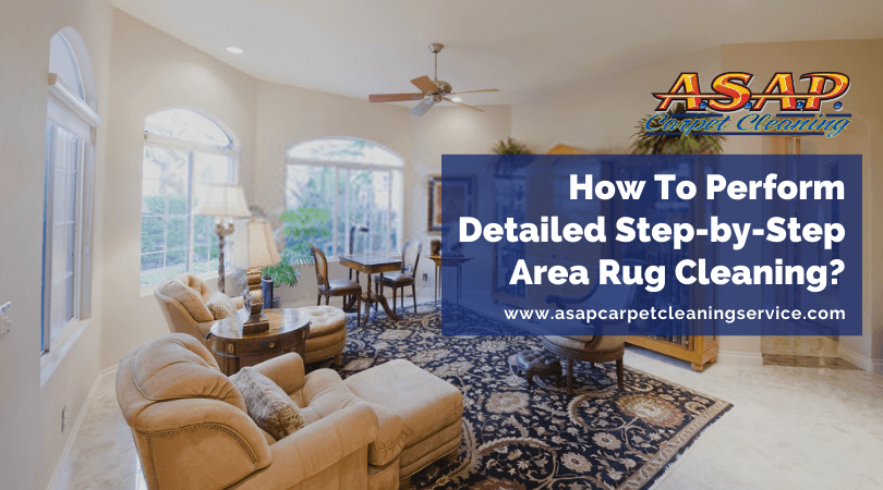 How To Perform Detailed Step-by-Step Area Rug Cleaning