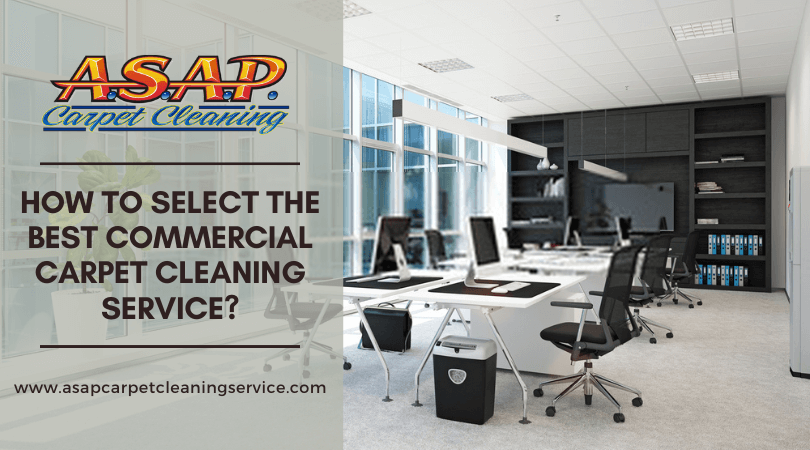 How To Select The Best Commercial Carpet Cleaning Service